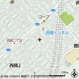 西陵第８公園トイレ周辺の地図