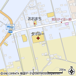 西日本シティ銀行タイヨー岩川店 ＡＴＭ周辺の地図