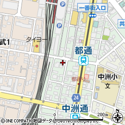 上畜 鹿児島中央駅 MEAT BANK1F周辺の地図