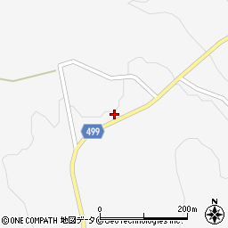 鹿児島県志布志市松山町泰野1406-3周辺の地図