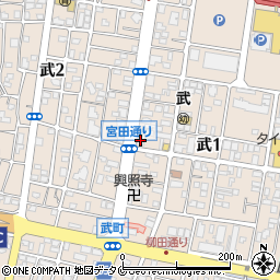 上武ビル周辺の地図