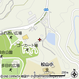 鹿児島県志布志市松山町新橋1510-5周辺の地図