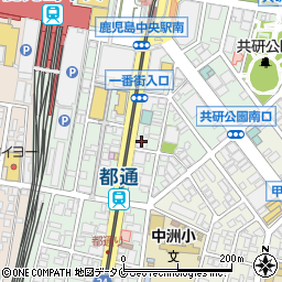 南日本中央ビル周辺の地図