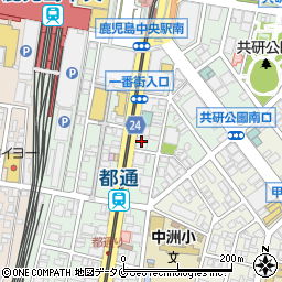 株式会社南日本保証センター周辺の地図
