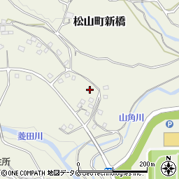 鹿児島県志布志市松山町新橋1602周辺の地図