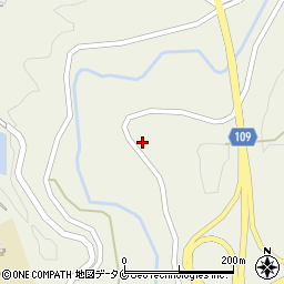 鹿児島県志布志市松山町新橋413周辺の地図