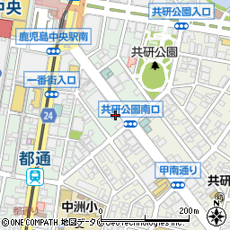 ニッポンレンタカー鹿児島中央駅東口営業所周辺の地図