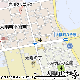 ジョイフル 鹿児島岩川店周辺の地図