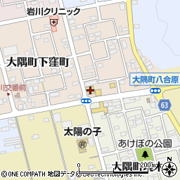 ドラッグイレブン　岩川店周辺の地図