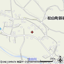 鹿児島県志布志市松山町新橋2012周辺の地図