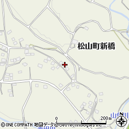 鹿児島県志布志市松山町新橋2007周辺の地図