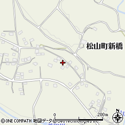 鹿児島県志布志市松山町新橋2002周辺の地図