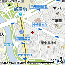 県住宅供給公社ビルＢ棟周辺の地図