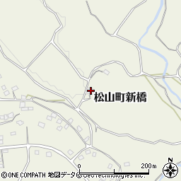 鹿児島県志布志市松山町新橋1616周辺の地図