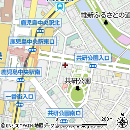 福岡都市技術株式会社鹿児島事務所周辺の地図