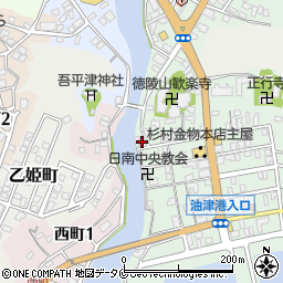 井上菓子店周辺の地図