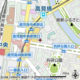 株式会社穴吹工務店　南九州支店周辺の地図