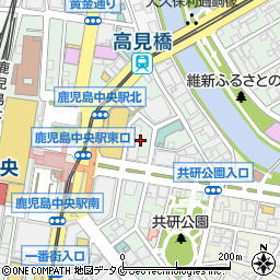 福元薬局　中央店周辺の地図