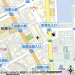 株式会社益満　本店周辺の地図