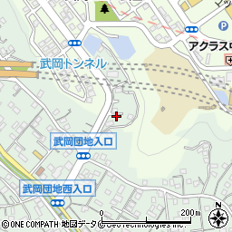 鹿児島県鹿児島市田上6丁目30-16周辺の地図