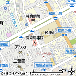崎山精肉店周辺の地図