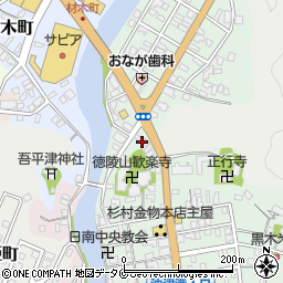 宮崎県日南市春日町2周辺の地図