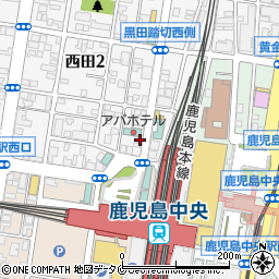 みんなのお酒 中央駅西口店周辺の地図