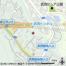 鹿児島県鹿児島市田上7丁目3-21周辺の地図