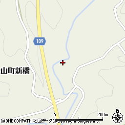 鹿児島県志布志市松山町新橋487周辺の地図