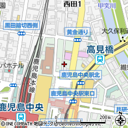 魚菜丸 鹿児島中央駅店 本店（さかなまる）周辺の地図