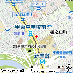 奄美大島信用金庫鹿児島支店周辺の地図