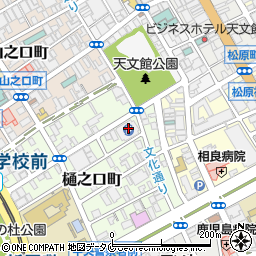 トラストパーク天文館駐車場周辺の地図