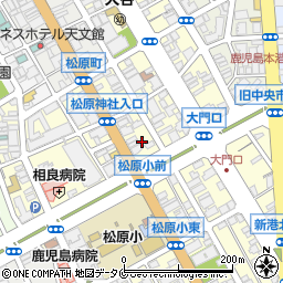 リコージャパン株式会社　鹿児島支社周辺の地図
