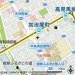 テクノパーキング柿本寺駐車場周辺の地図