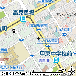 西日本シティ銀行鹿児島支店周辺の地図