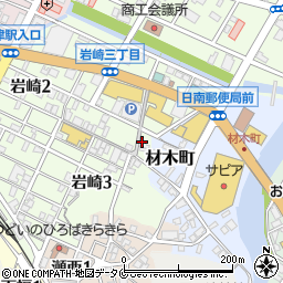 歌津生花店周辺の地図