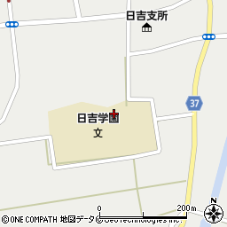 日置市立日吉学園周辺の地図
