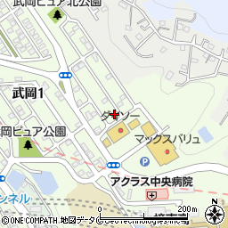 居宅支援事業所 コンフォート武岡周辺の地図