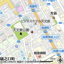 鹿児島県鹿児島市千日町12-17周辺の地図