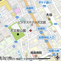 鹿児島県鹿児島市千日町12-19周辺の地図