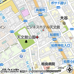 株式会社あけぼの　天文館店周辺の地図