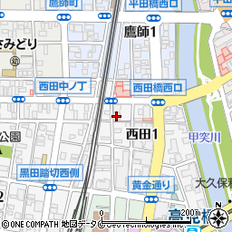 グループホームザテラス西田橋周辺の地図