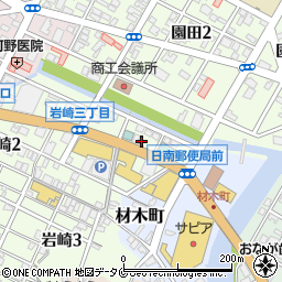 日南警察署油津交番周辺の地図