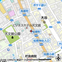 テクノパーキング船津本通り１階駐車場周辺の地図