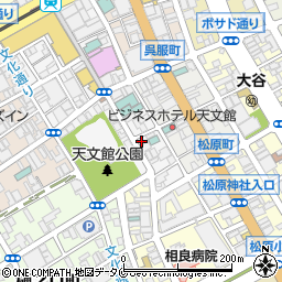 鹿児島県鹿児島市千日町12-1周辺の地図