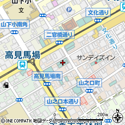 ファミリーマート二官橋通り店周辺の地図