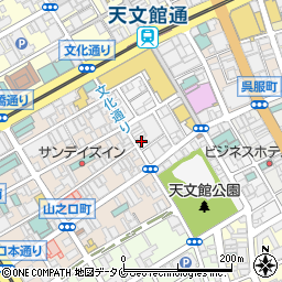 鹿児島県鹿児島市千日町7-16周辺の地図