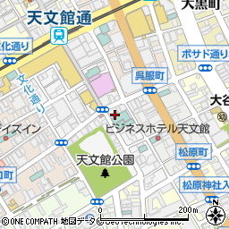 鹿児島県鹿児島市千日町13-25周辺の地図