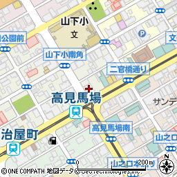 鹿児島県鹿児島市西千石町17-3周辺の地図