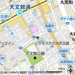 鹿児島県鹿児島市千日町13-1周辺の地図